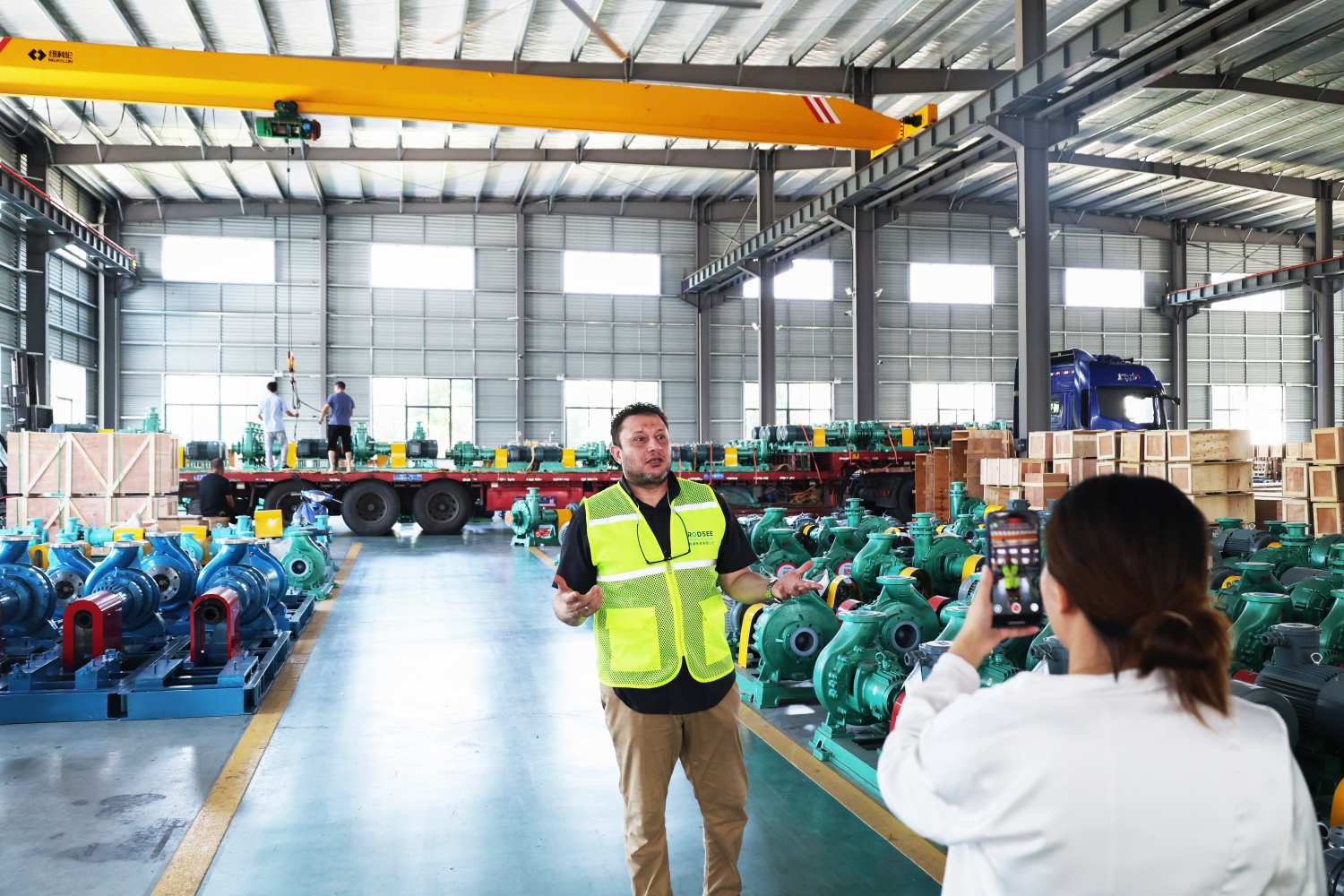 Chemical pump factory