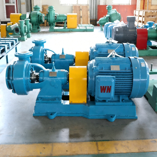 UHB-ZK125/140-28 Corrosion resistantand frosted slurrypump series